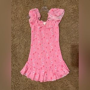 LoveShackFancy Kodie Mini Dress